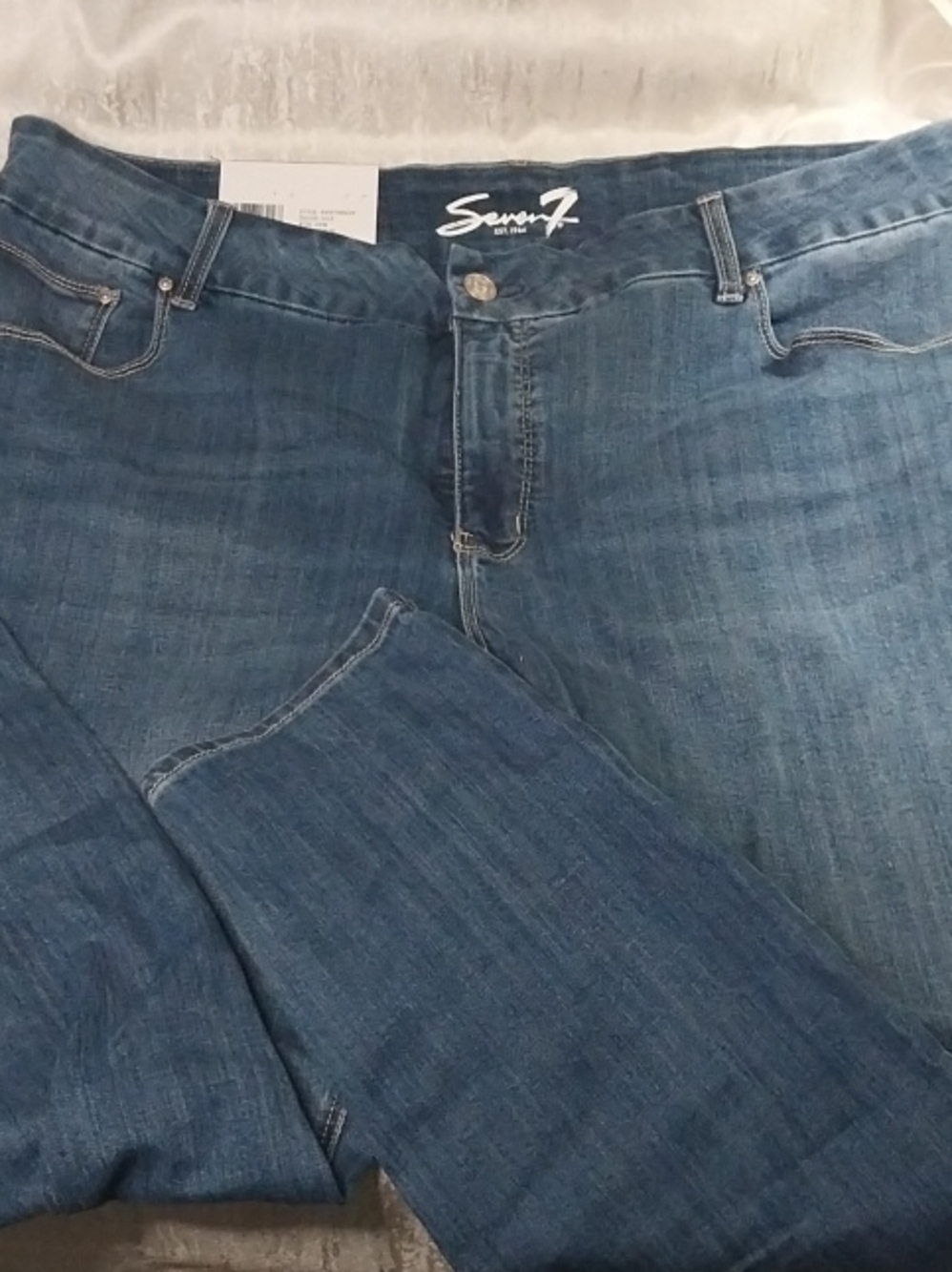 Seven7 Classic Blue Denim Jeans 20W